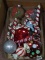 Assorted Christmas Ornaments and Candy Canes