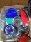 Assorted Mixing Bowls -Pyrex, Pots and Pans