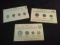 Collection 3 Foreign Coin Uncirculated Type Set