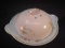Antique Hand painted B&S Austria Covered Butter Dish