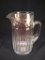 Antique Heisey Ribbed and Etched Pitcher