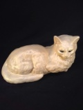 Contemporary Ceramic Cat Figure