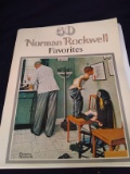 Norman Rockwell 50 Famous Prints Book with 4 Unframed Norman Rockwell Prints