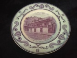 Crown Ducal English Scenes of Old New Oreleans Purple Transferware Plate