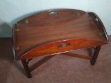 Antique Mahogany Chippendale Butlers Table