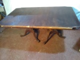 Antique Double Pedestal Dining Table