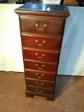 Contemporary Mahogany 6 Drawer Linen Chest