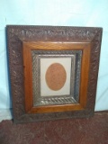 19th Century Ornate Oak Frame