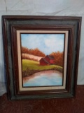 Framed Watercolor - 