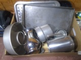 Assorted Baking Sheets and Pitchers, Molds