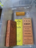 Collection Vintage Pharmacy Boxes