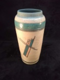 Contemporary Ceramic Native American Vase