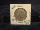 1968 D John F Kennedy Half Dollar