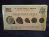 1965 United States of America Coinage Set