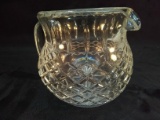 Early Lead Crystal Pitcher