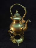 Vintage Brass English Tip Tea Pot