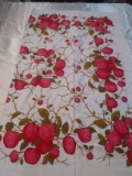 Vintage Linen Printed Rectangle Tablecloth