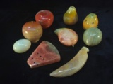 Assorted Polished Marble Fruit Collection