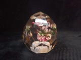 Artisan Paper Weights-Multi-Colored Faceted Surface