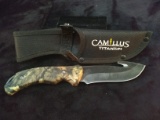 Camillus Titanium Camouflage Handle Hunting Knife