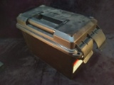 Plastic 50 Caliber Ammo Can Military Style Box