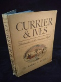 Vintage Coffee Table Book-Currier & Ives Printmakers to the American People