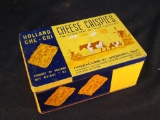 Vintage Holland Che-Cri Cheese Crispies Advertising Tin