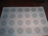 Antique Southern Quilt-Cross Stitch with Spider Web Quilting