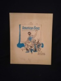 Unframed Print Set (4) American Boys by Norman Rockwell