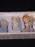 1986 Ceramic Avon Nativity Figures
