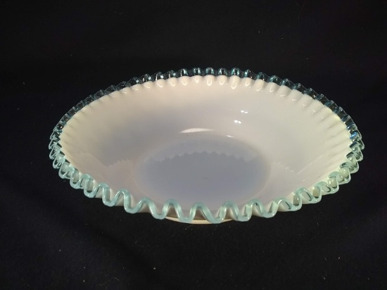 Blue Crest Fenton Bowl