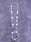 Polished Purple Stone Necklace