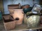 MSS-Brass and Terra Cotta Planters-MUST TAKE ALL-PICK UP ONLY