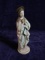 Ceramic Figure-Praying Angel  -chip on halo
