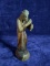 Hand Carved Olive Wood Figure-Jesus Carrying Cross -missing Cross