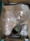 Glassware-Hurricane Globes, Punch Bowl