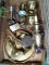 Assorted Brass and Lamps