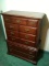 Vintage Mahogany 4/3 Chest of Drawers