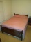 Vintage Mahogany Bed Double -Mattress and Box Springs Free with Purchase