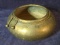 Brass Bowl with Twisted Twine Accent