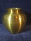 Hammered Brass Vase