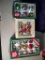 Collection 3 Boxes Vintage Christmas Ornaments