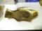 Vintage Heavy Brass Bass Coin Tray