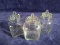 Collection 3 Glass Top Storage Jars