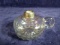 Antique Glass Nappy Oil Lamp