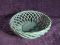 Contemporary Ceramic Open Work Basket