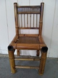 Faux Bamboo Child's Chair