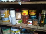 Cabinet Clean Out-Assorted Spray Paints, Stain-MUST TAKE ALL-NO SHIPPING-PICK UP ONLY