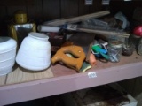 Cabinet Clean Out-Misc Hardware, Screws, Nails, Corks, Hand Tools, Dowel Rods, -MUST TAKE ALL-NO SHI