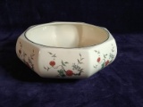Ceramic Decorative Hand painted Octagonal Bowl
